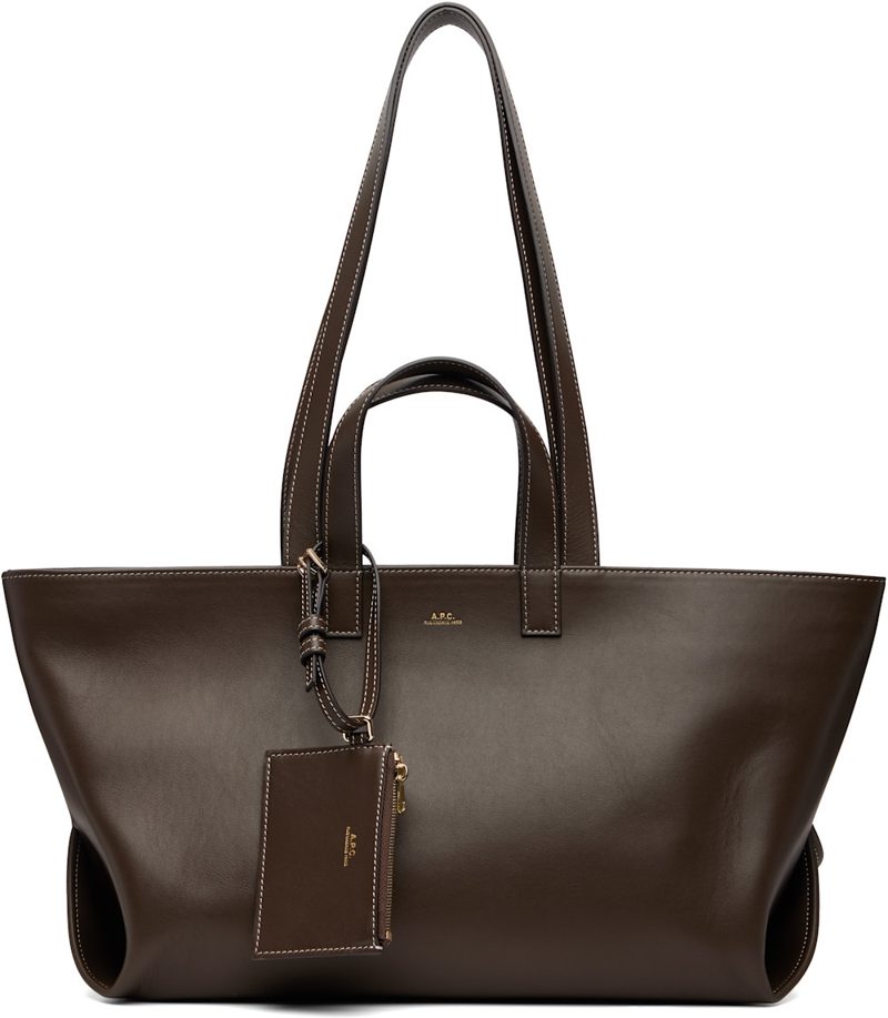 Brown Le Drummer Tote 262252F049003