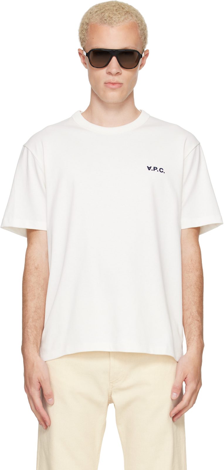 오프화이트 Boxy Petit VPC T-shirt 262252M213005