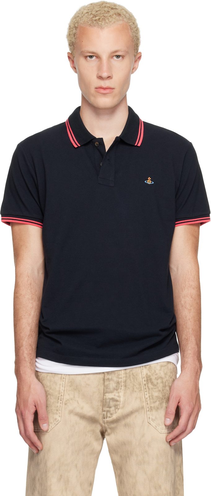 Navy Classic Polo 262314M212011