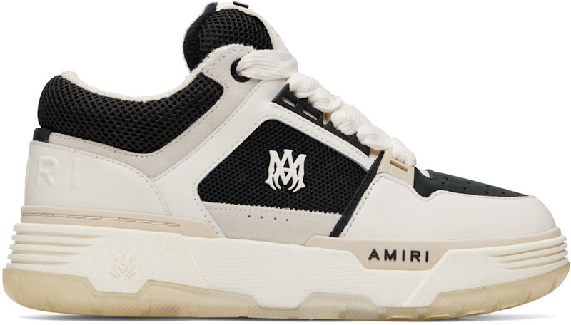 White & Black MA-1 Sneakers 262886M237013