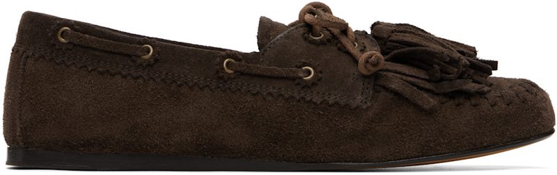 Brown Fersi Loafers 262600F121001