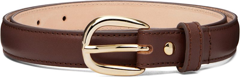 Brown Rosette Belt 262252F001001
