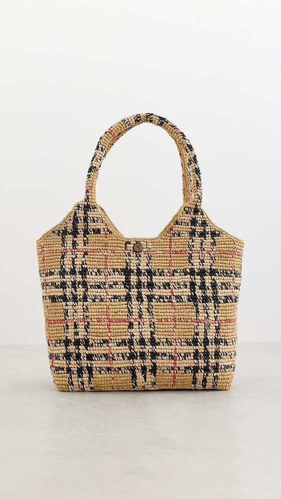 Margate Medium Raffia Tote Bag_Sand