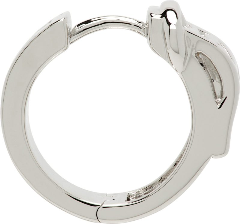Man Bobby Single Hoop Earring 262314M144033