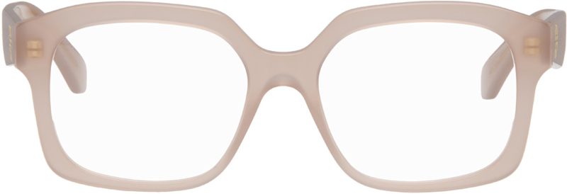 Taupe Anagram Glasses 262677M133011