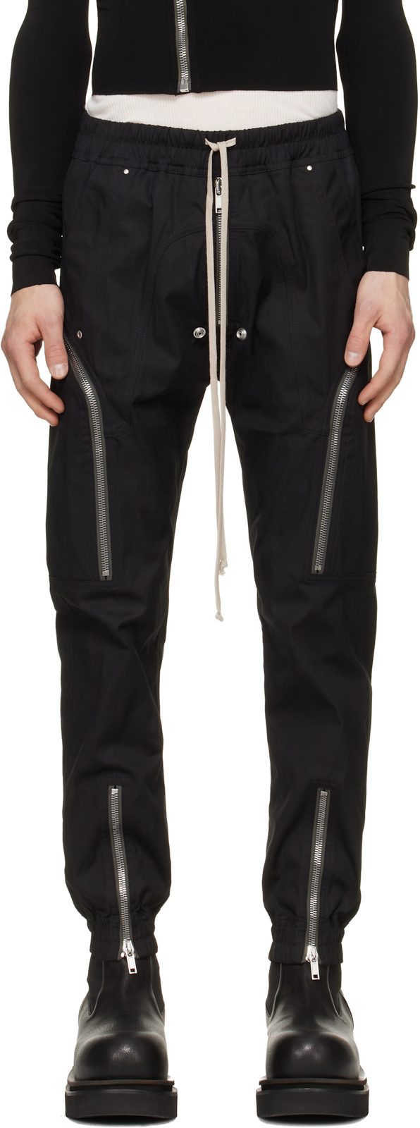 Black Tower Heizer Cargo Pants 262232M188005