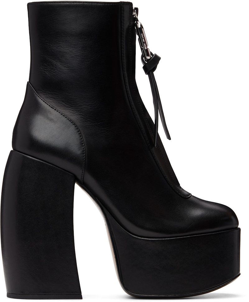 Black The Gigi Ankle Boots 262190F113000