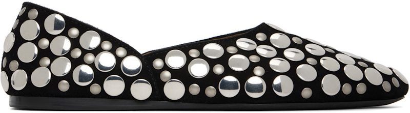 Black Jane Ballerina Flats 262914F118002