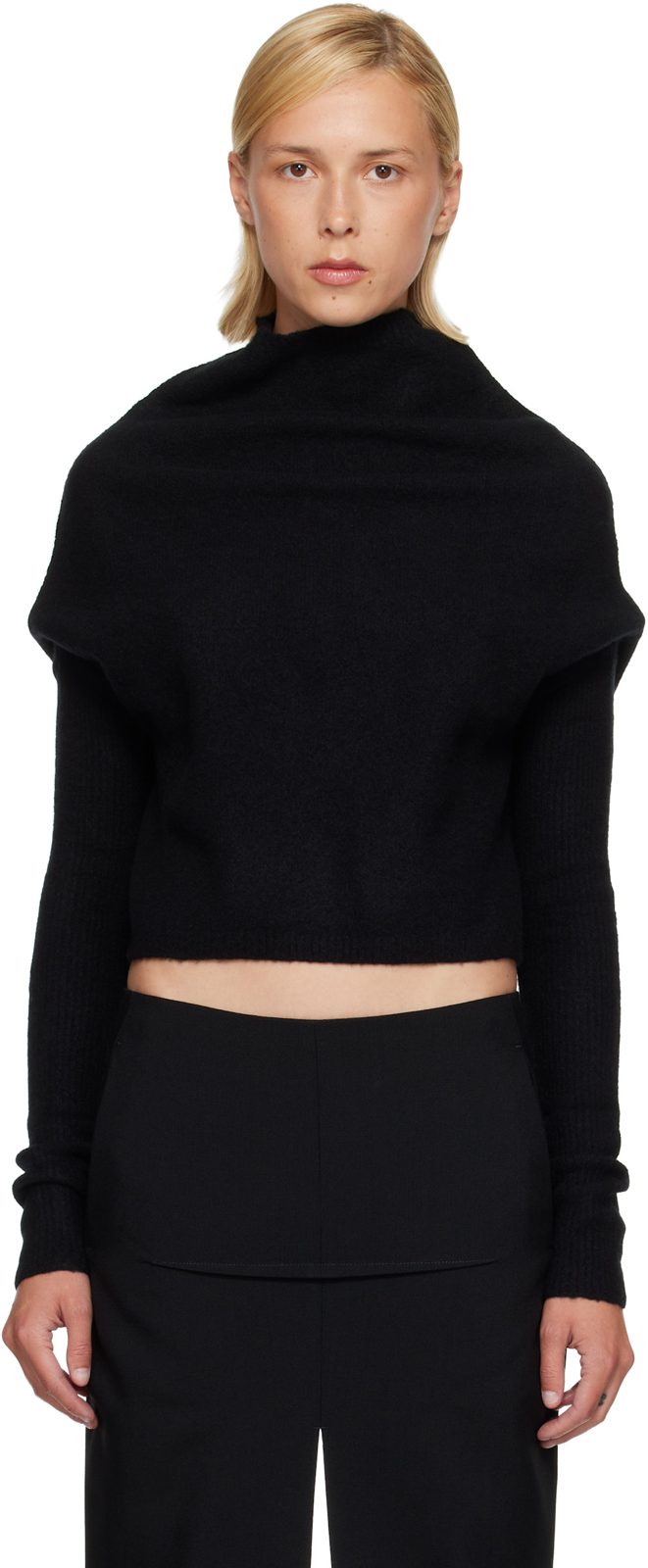 Black Tower LS Crater Sweater 262232F099005