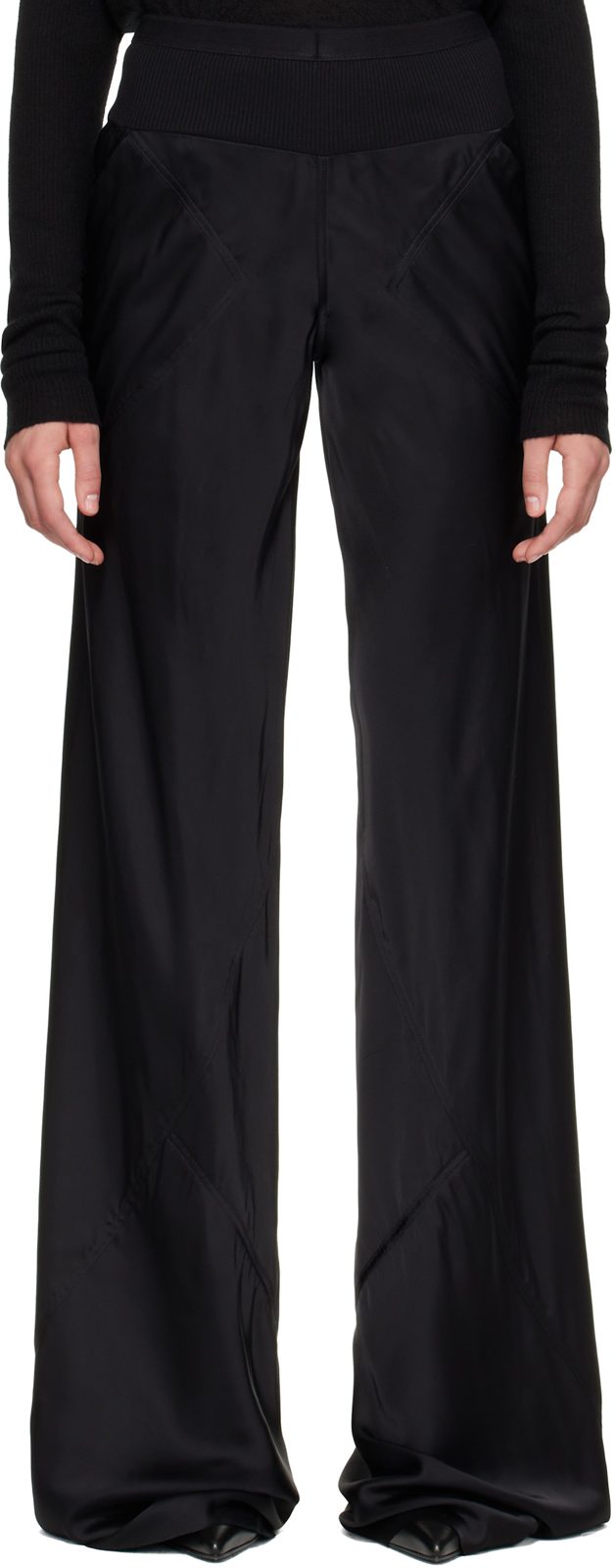 Black Tower Bias Trousers 262232F087013