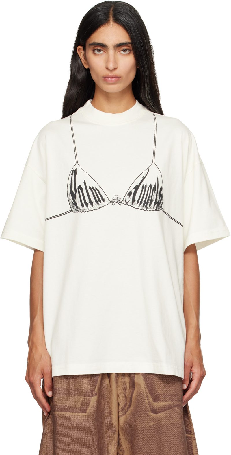 오프화이트 Bra Loose T-shirt 261695F110003