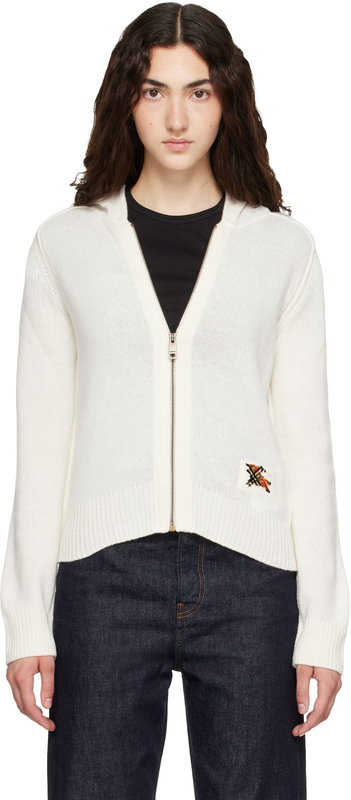 오프화이트 Jillian Hoodie 262376F097000