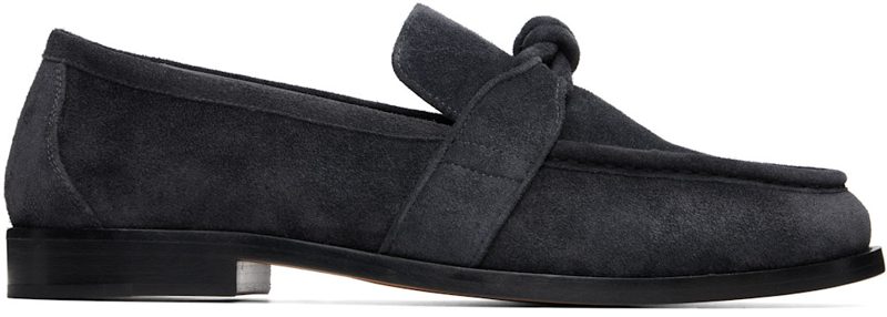 Gray Astaire Loafers 262798M231002