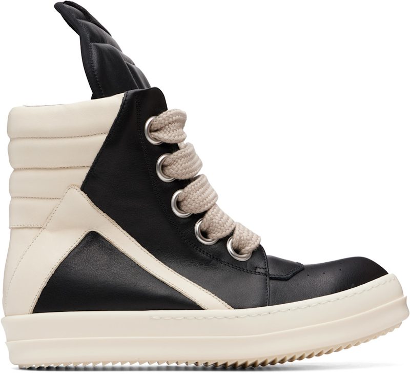 Black Tower Jumbolaced Geobasket Sneakers 262232M236017