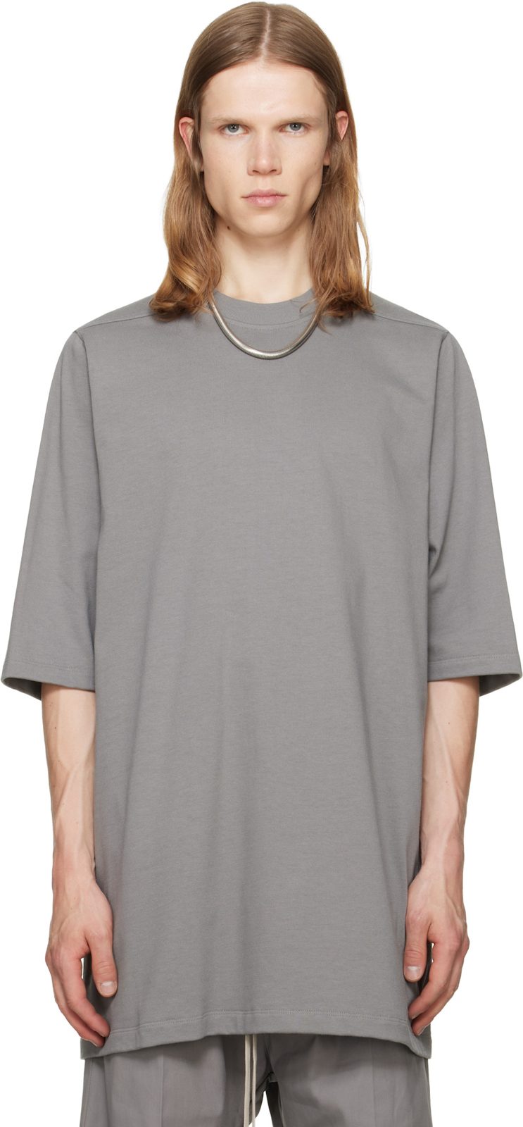 Gray Jumbo S/S T-shirt 262232M213075