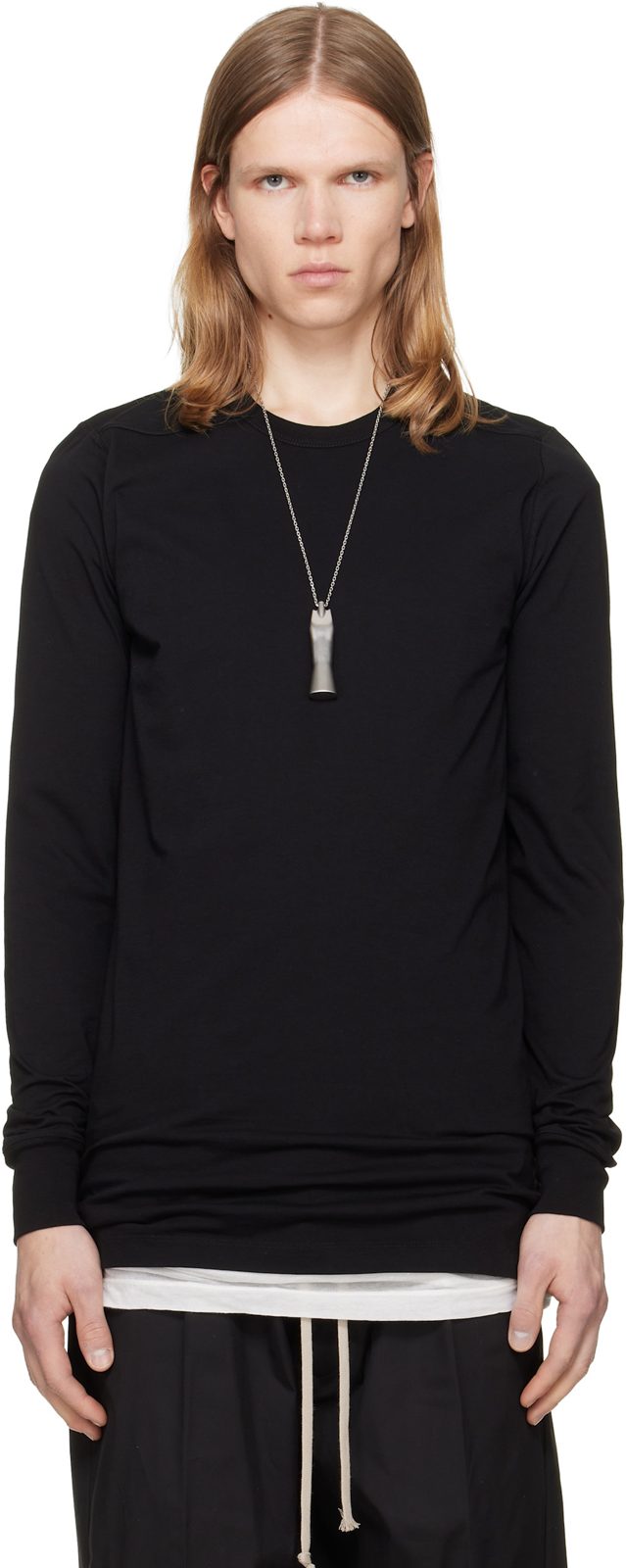 Black Tower Level LS T-shirt 262232M213037