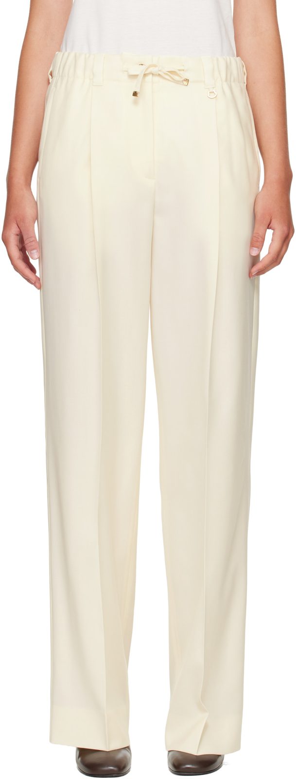 ์คํํ์ดํธ Gabardine Tailored Trousers 262111F087000