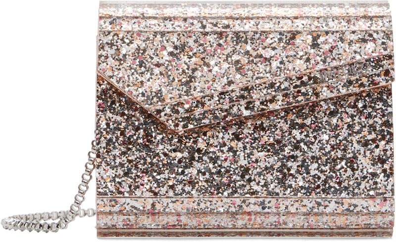 Pink & Silver Candy Clutch 262528F044000