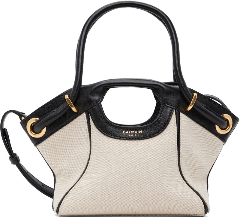 Black & [오프화이트] Small Bag 262251F046005
