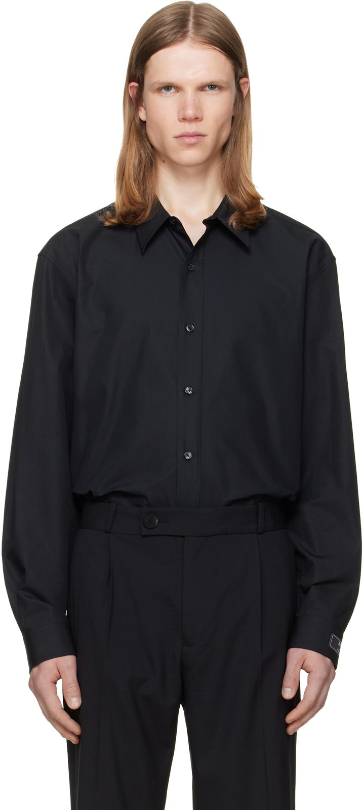 Black [발망] Paris Cotton Poplin Shirt 262251M192001