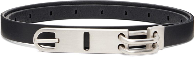 Black Tower Tongue Belt 262232M131006