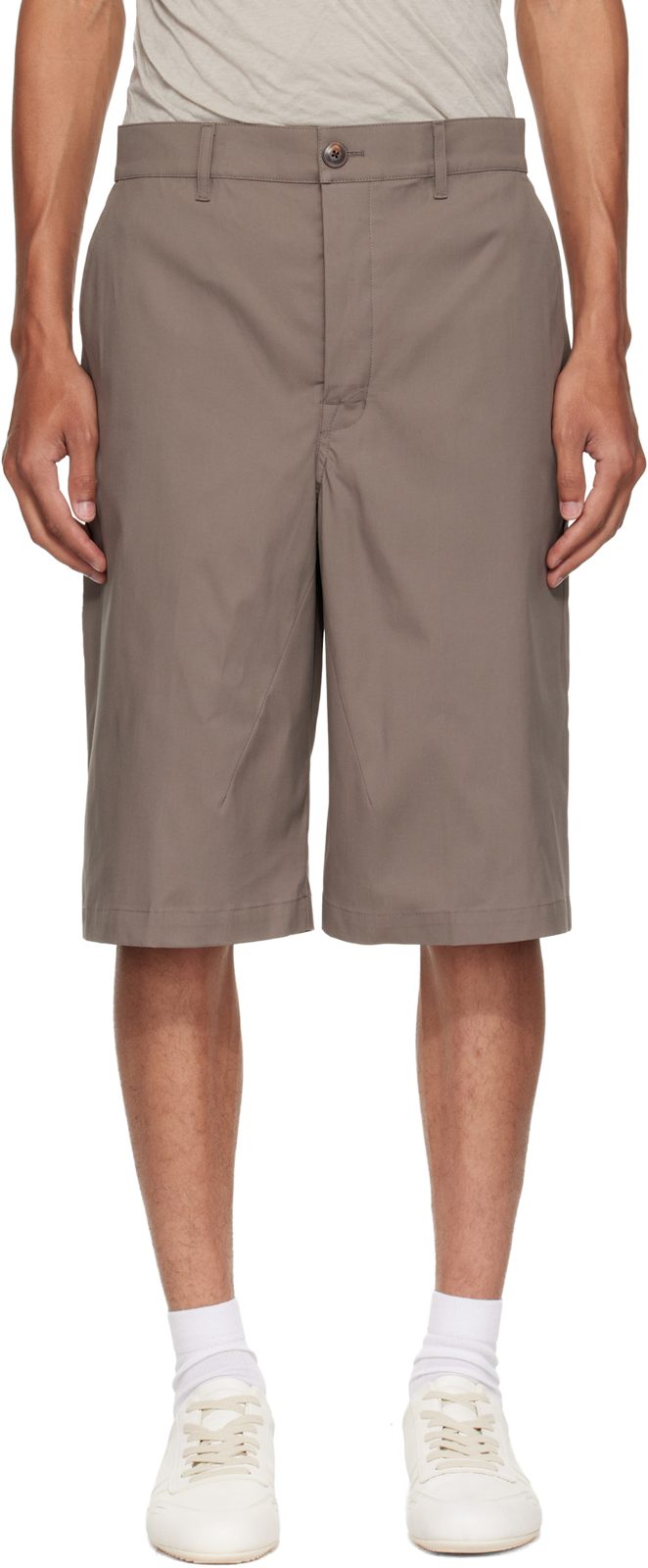 Gray Tower Work Shorts 262232M193031
