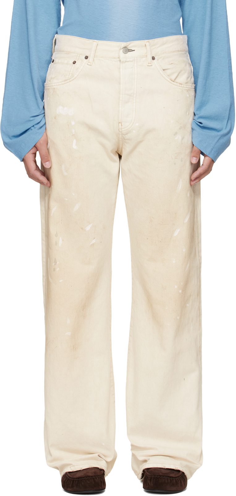 오프화이트 2021 Regular Fit Jeans 262129M186005