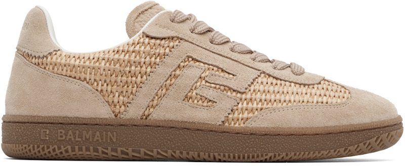 Beige Swan Sneakers 262251F128000