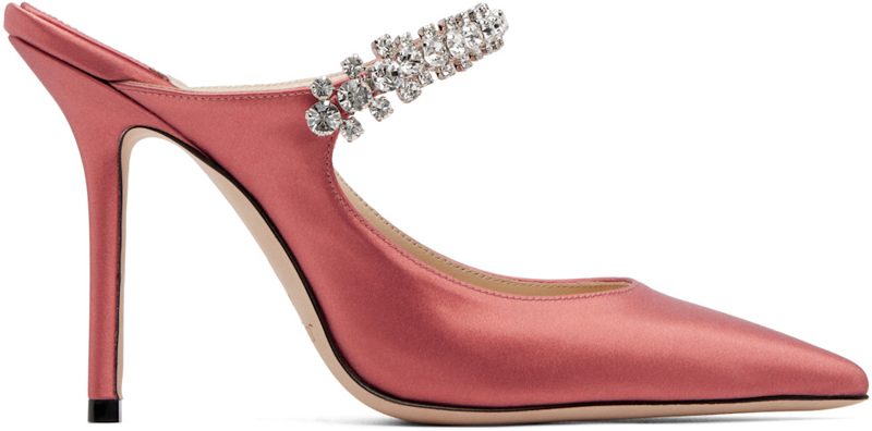 Pink Bing 100 Satin Heels 262528F122029