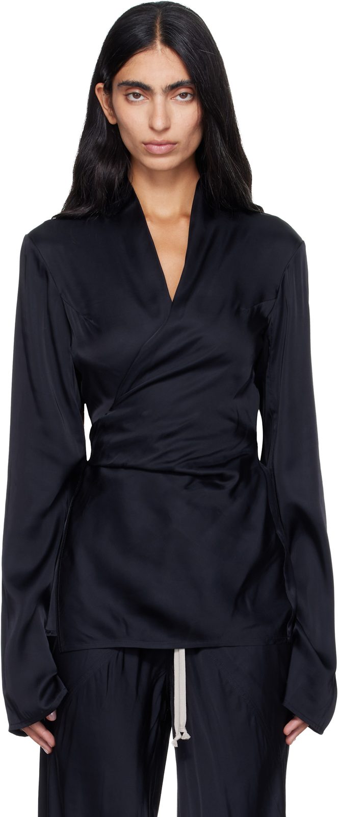 Black Tower Laura LS Blouse 262232F107000