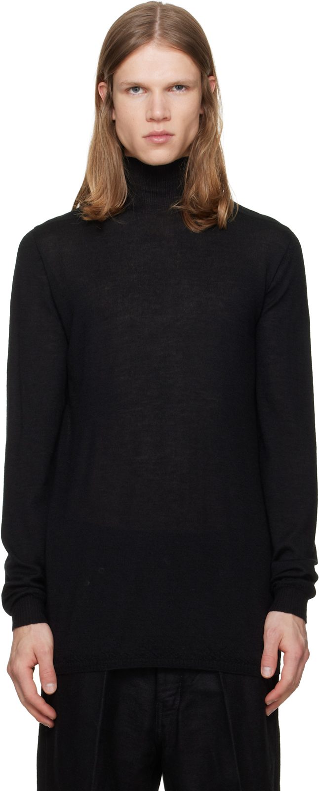 Black Tower Level Turtleneck 262232M205010