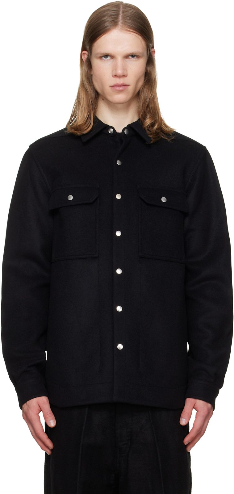 Black Tower Overshirt 262232M192040