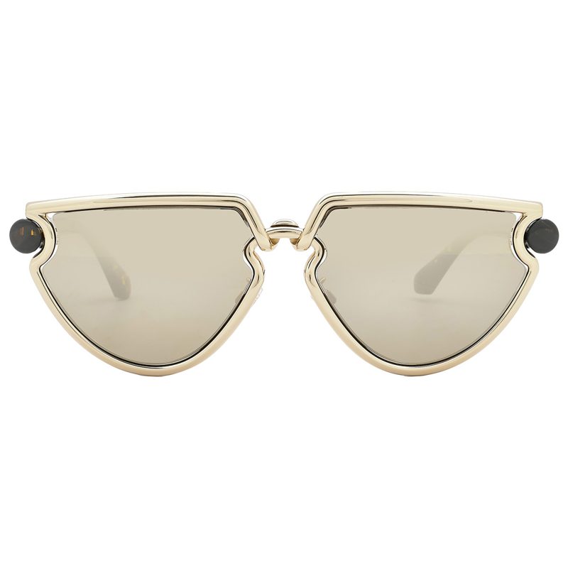 Gold Mirror Irregular Ladies Sunglasses BE3152 11095A 61