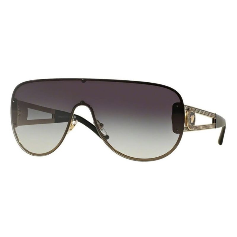 Grey Gradient Shield Ladies Sunglasses VE2166 12528G 141
