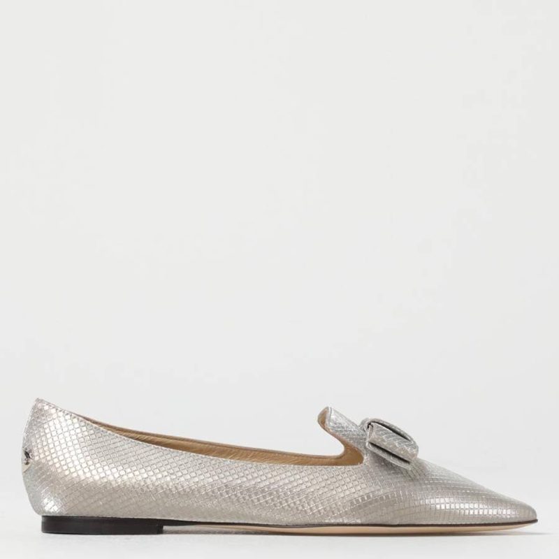 Womens Gala Champagne Ballerina Flats