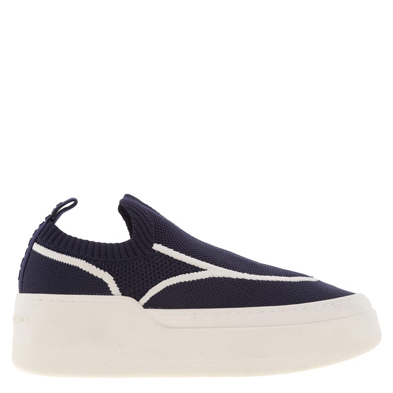 Diana Technical Knit Slip-On Platform Sneakers