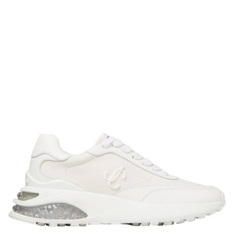 Memphis Neoprene And Leather Trainers