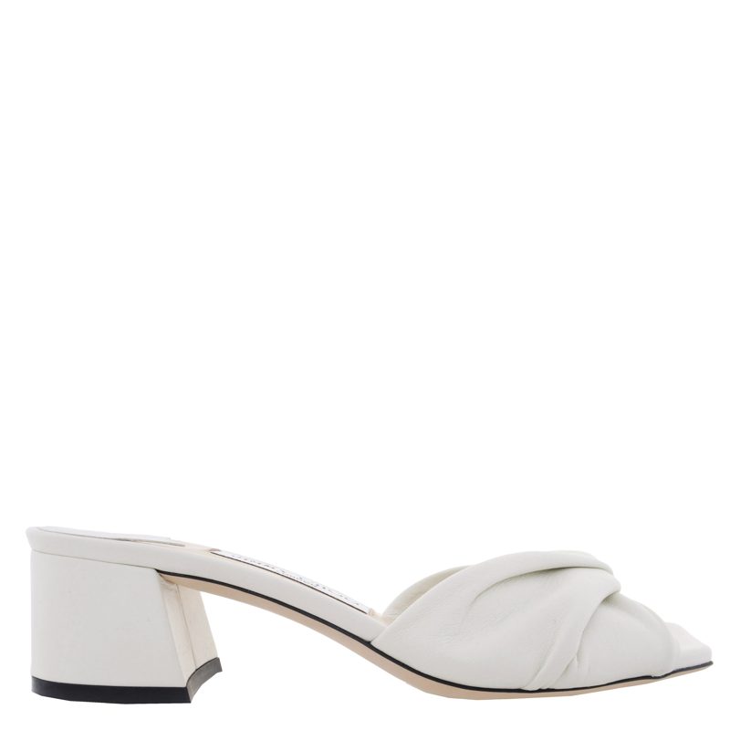 Lyn 45 Nappa Leather Mules