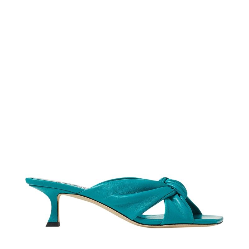 Avenue 50Mm Malibu Nappa Leather Mules