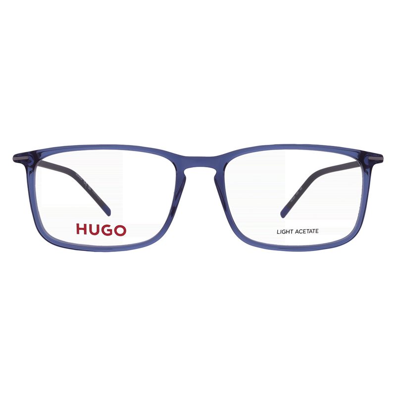 Hugo [보스] Demo Rectangular Mens Eyeglasses HG 1231 0PJP 55