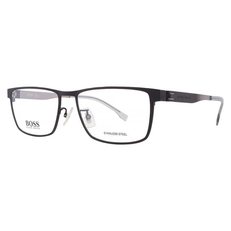 Hugo [보스] Demo Rectangular Mens Eyeglasses [보스] 1342/F 0TI7 57