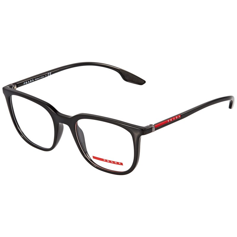 Linea Rossa Transparent Rectangular Mens Eyeglasses 0PS 01OV 1AB1O150