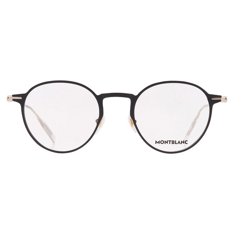 Montblanc Demo Oval Mens Eyeglasses MB0357O 001 49