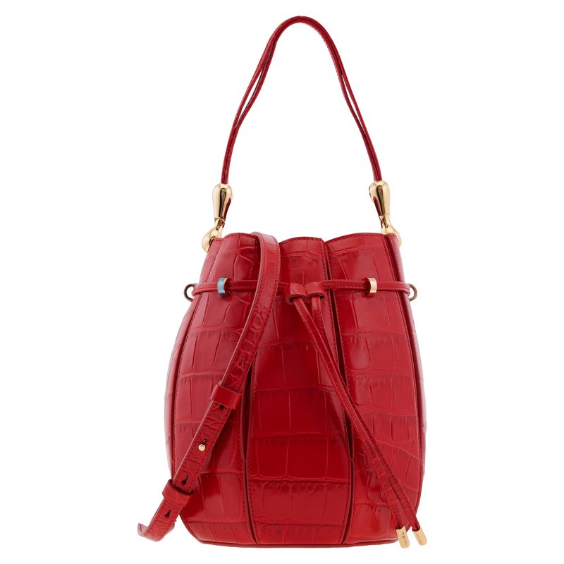 Inlays S Drawstring Bucket Bag