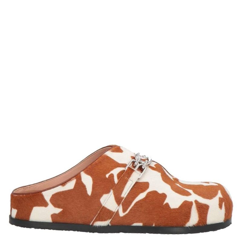 Francine B-Chain Animal Print Slippers