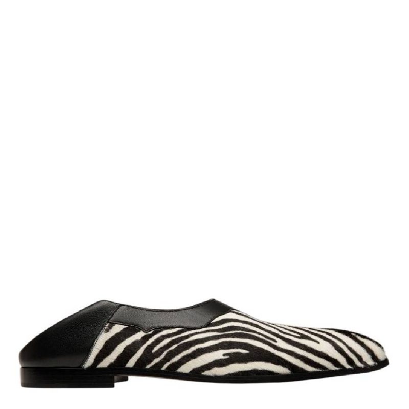 Vegas Victor Haircalf Leather Loafers