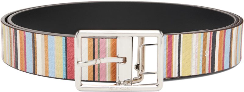 Paul Smith Multicolor Cut2Fit Reversible Belt 262260M131000