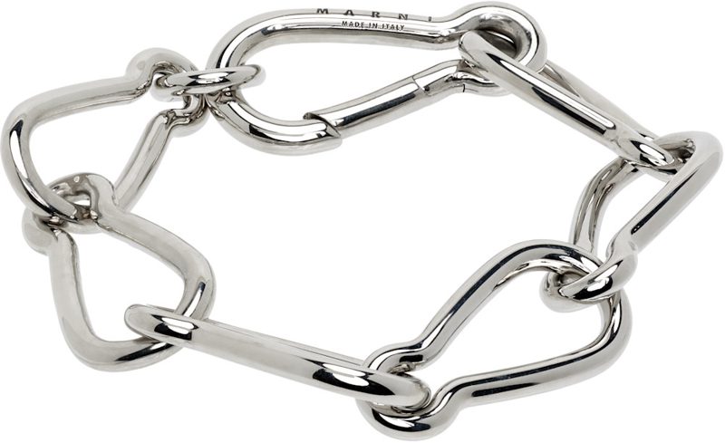 Marni Logo-Engraved Bracelet 262379M142001