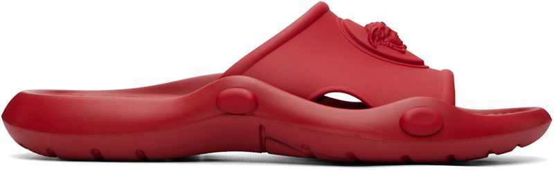 Red Nettuno Rubber Slides 262404M234001