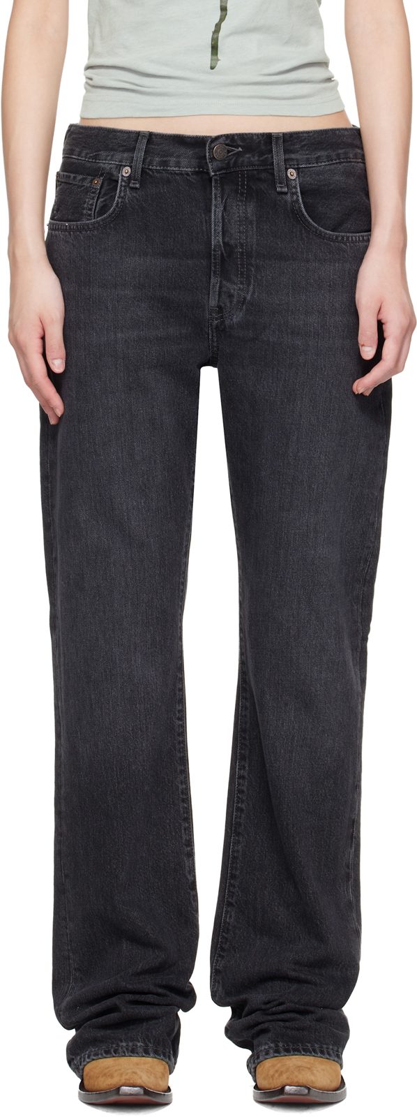 Black Regular Fit 2009F Jeans 262129F069031